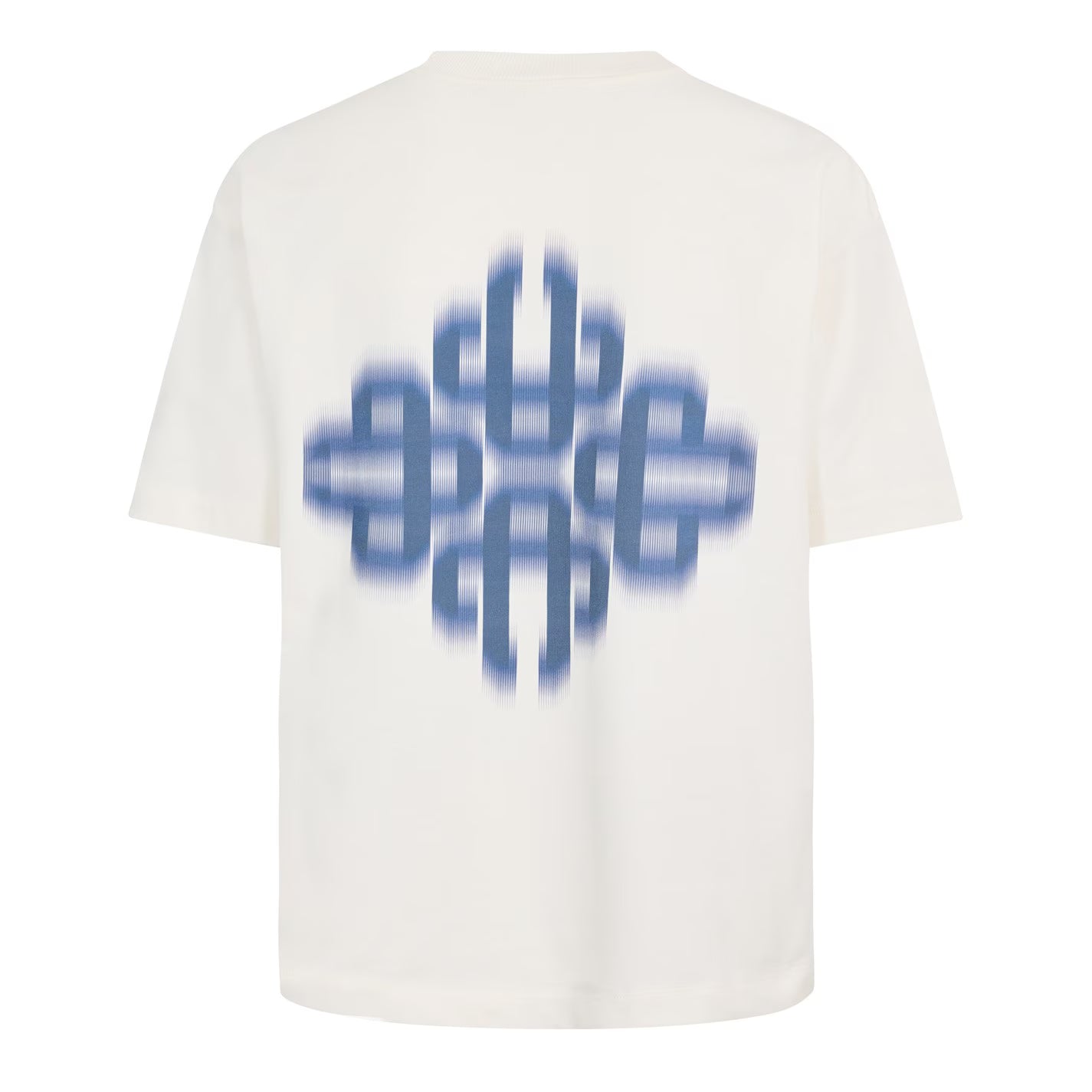 Mens Blurred Graphic Emblem T-Shirt