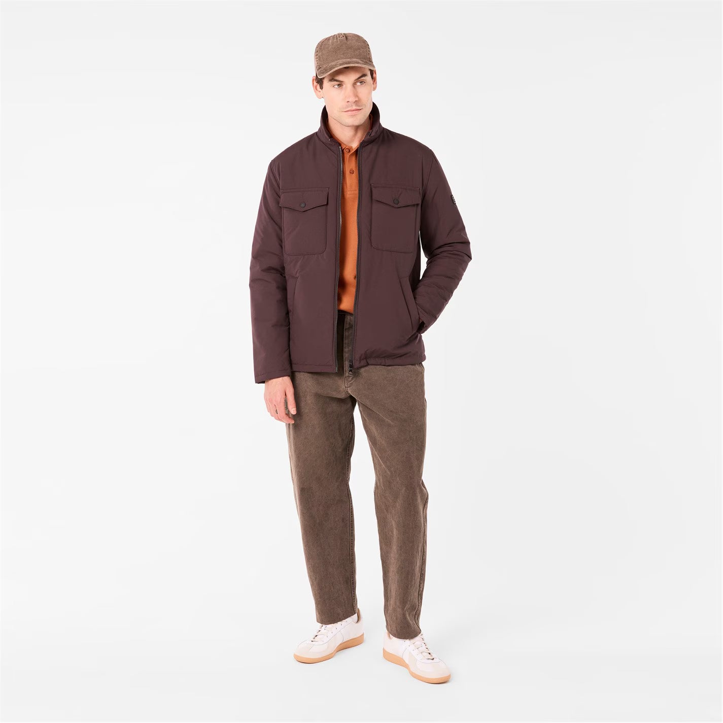 Men's Distill Quilted Long Sleeve Overshirt