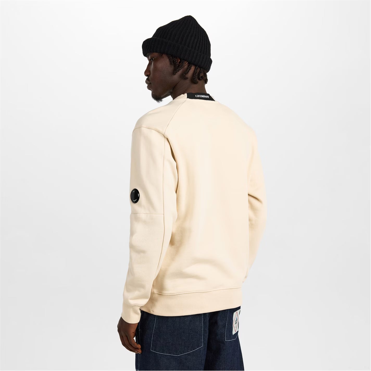 CP COMPANY Men's Lens Crew-neck Sweatshirt