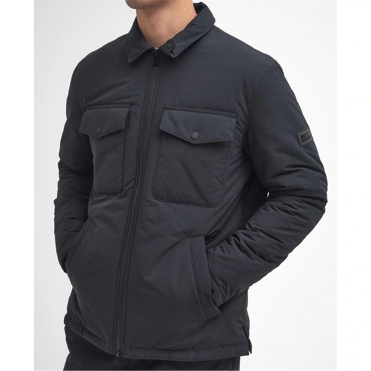 Men's Distill Quilted Long Sleeve Overshirt