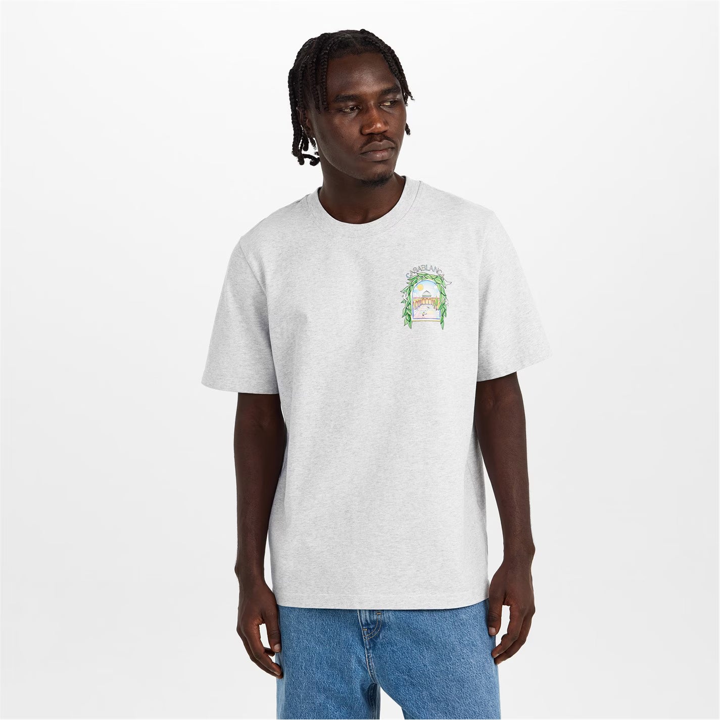 Men's Graphic Cotton L'Arche Tennis Club T-Shirt