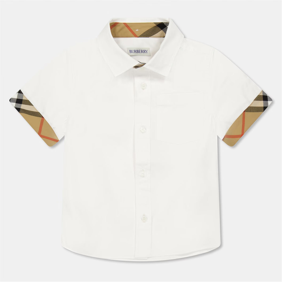 Kids' Burb Logo Oxford Short Sleeve Shirt