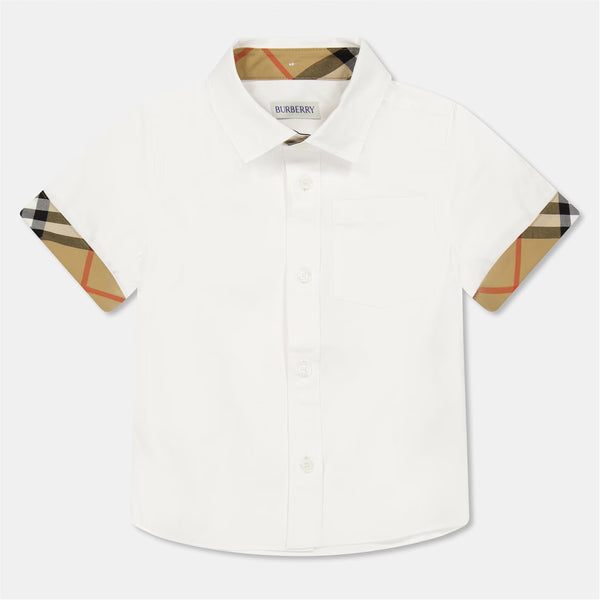 Kids' Burb Logo Oxford Short Sleeve Shirt