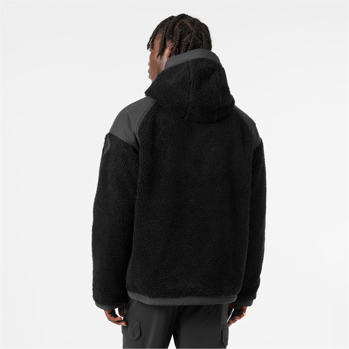 Men's Alberni Bomber Hooded Long Sleeve Sherpa Jacket