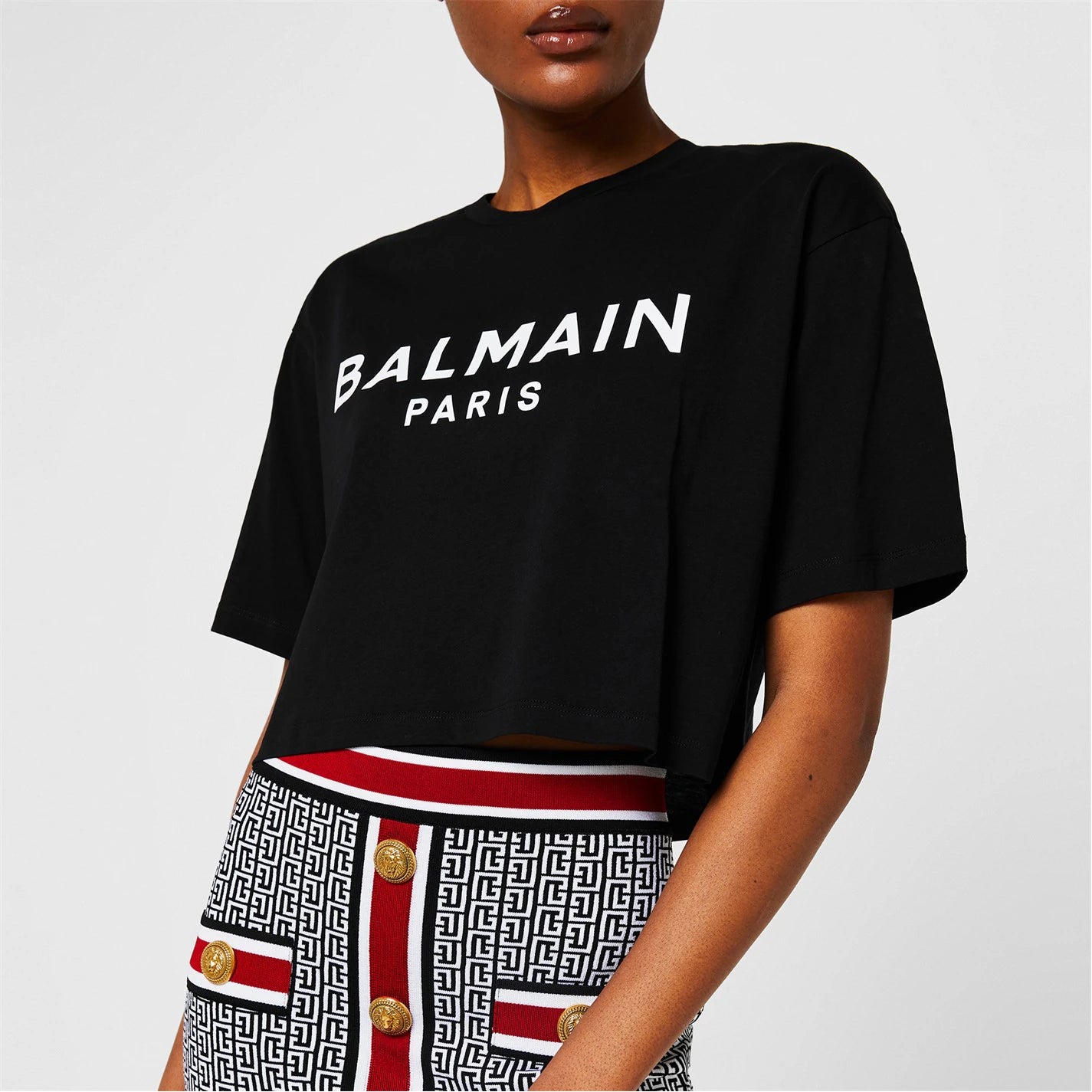 Cropped Logo T Shirt