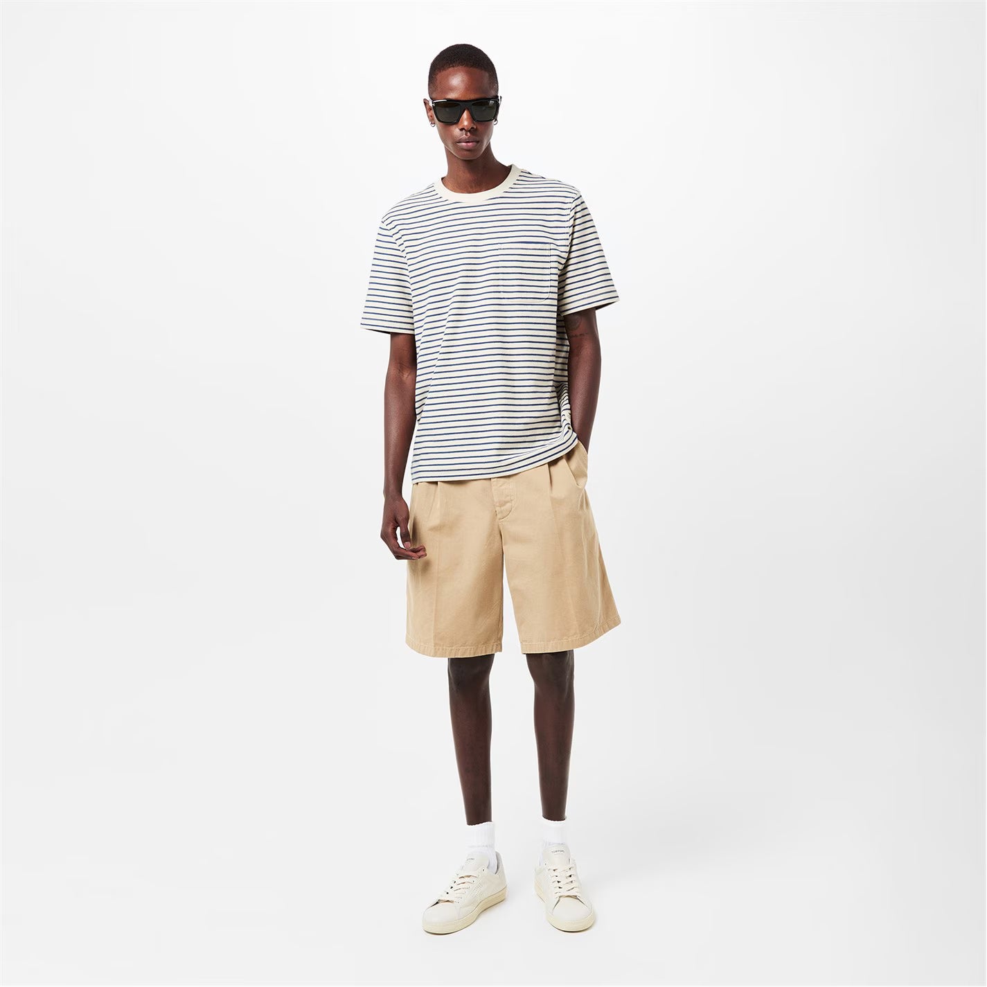 TOM FORD Men's UV Protection Wayfarer Sunglasses