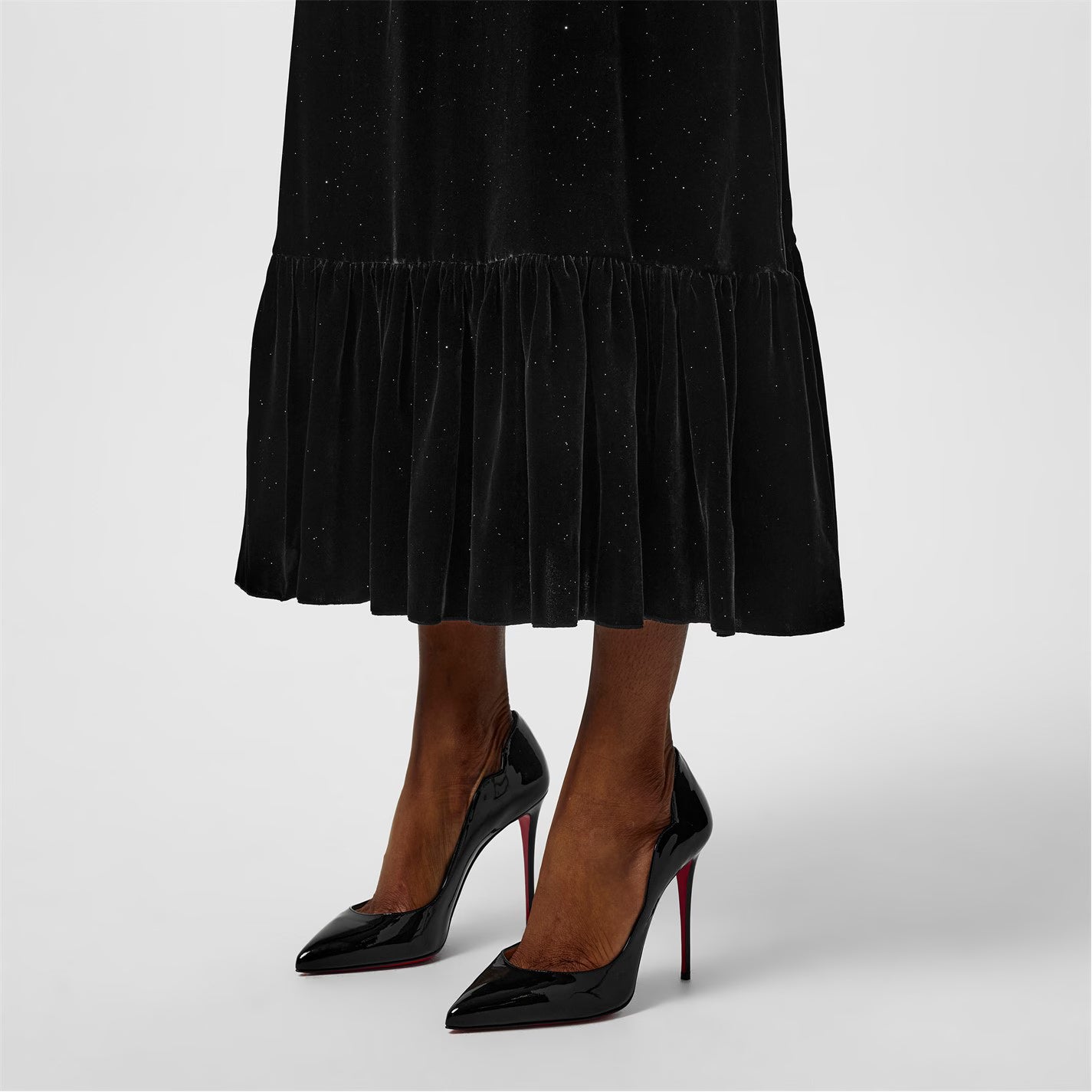 Women's Hot Chick Leather Pumps, 100mm