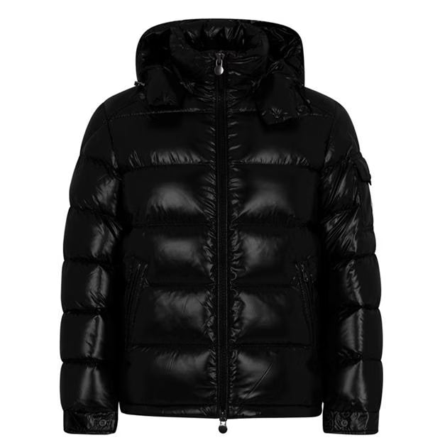 MONCLER Men's Maya Waterproof Down Detachable Hood Short Puffer Jacket