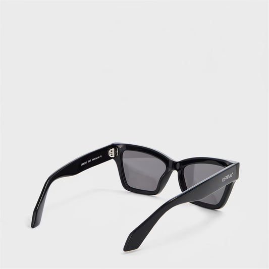 OFF WHITE Cincinnati 53 - Tortoise Shell Acetate Made in Italy Cat Eye Sunglasses