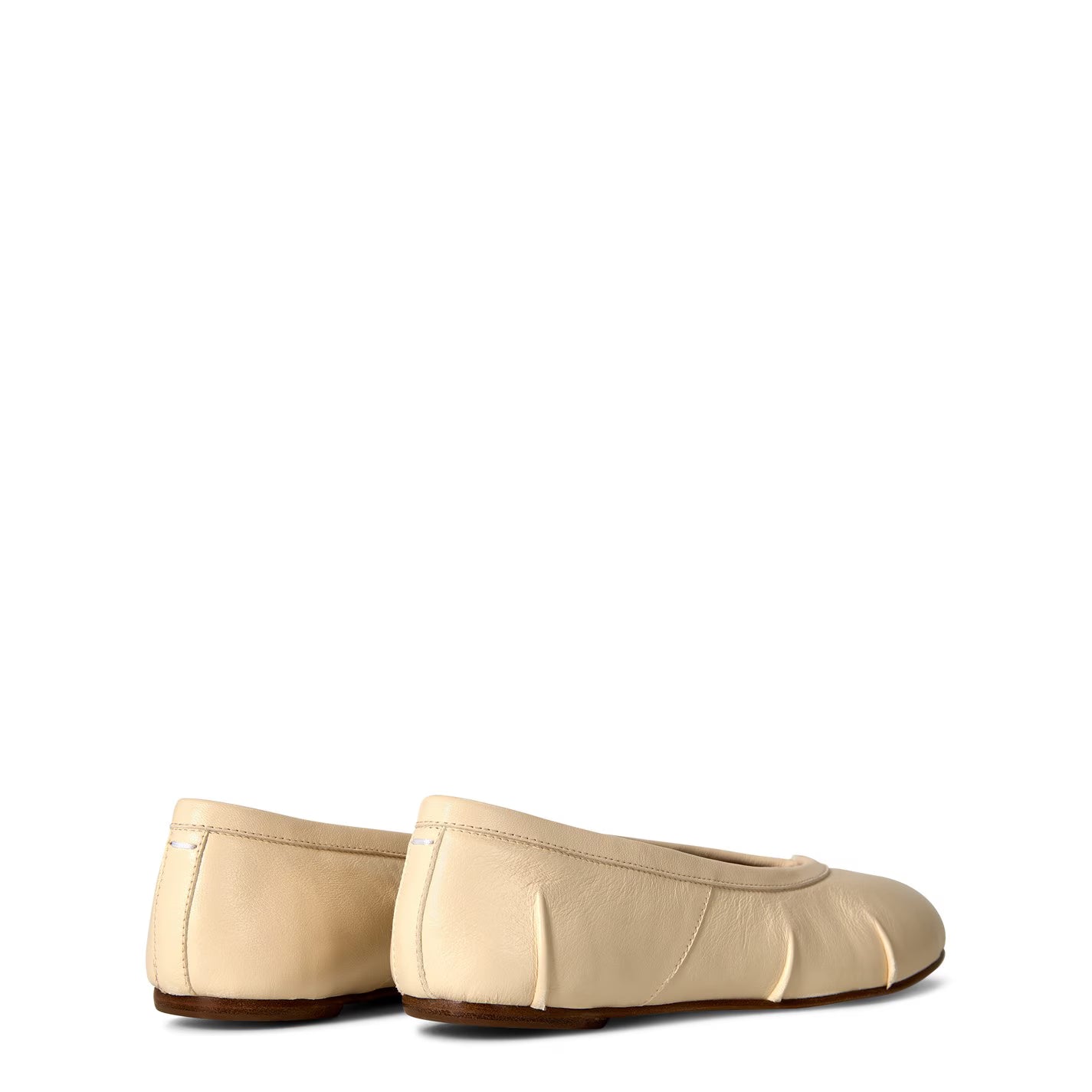 Leather Tabi Ballet Flats