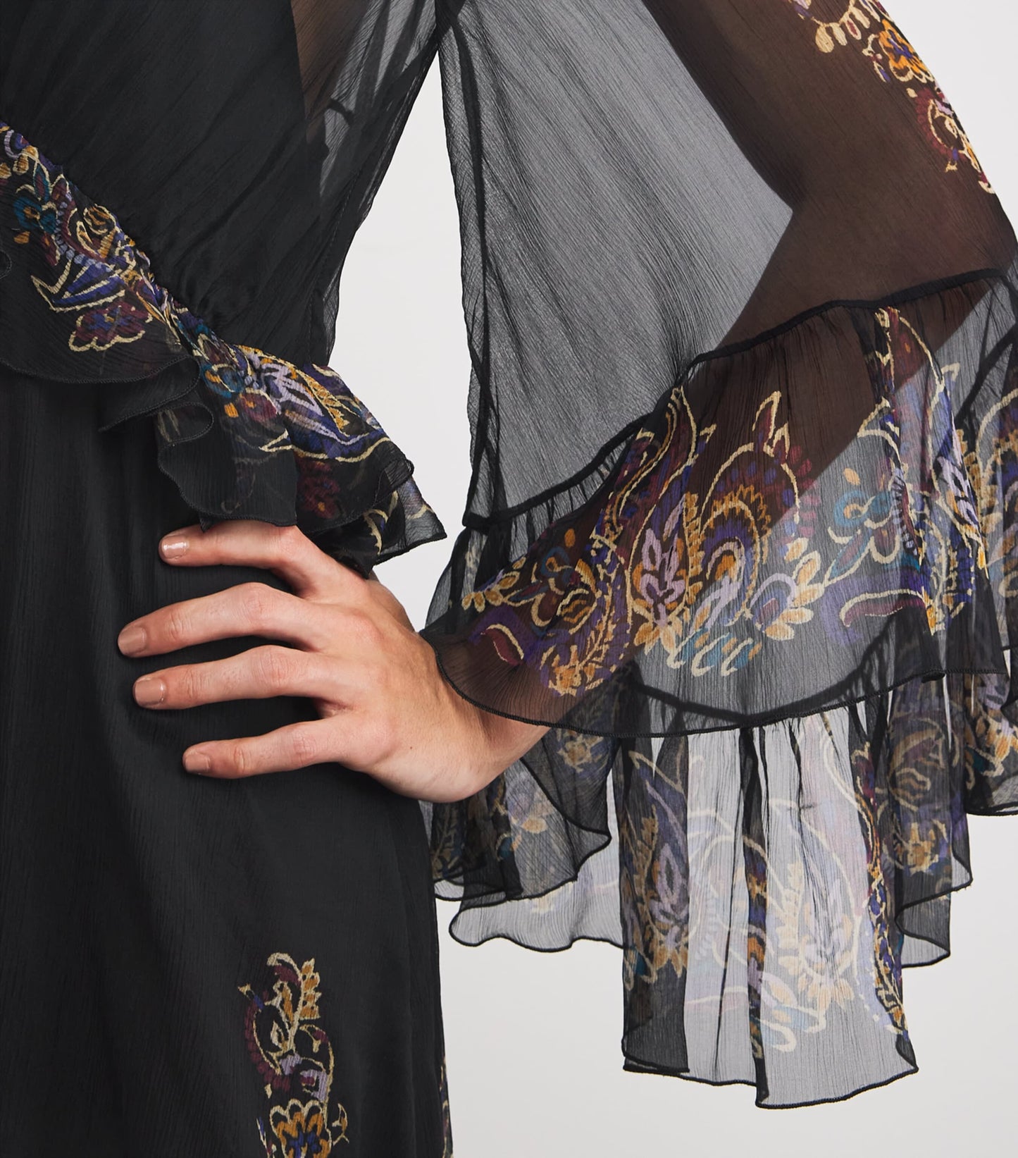 Etro Silk Paisley Maxi Dress
