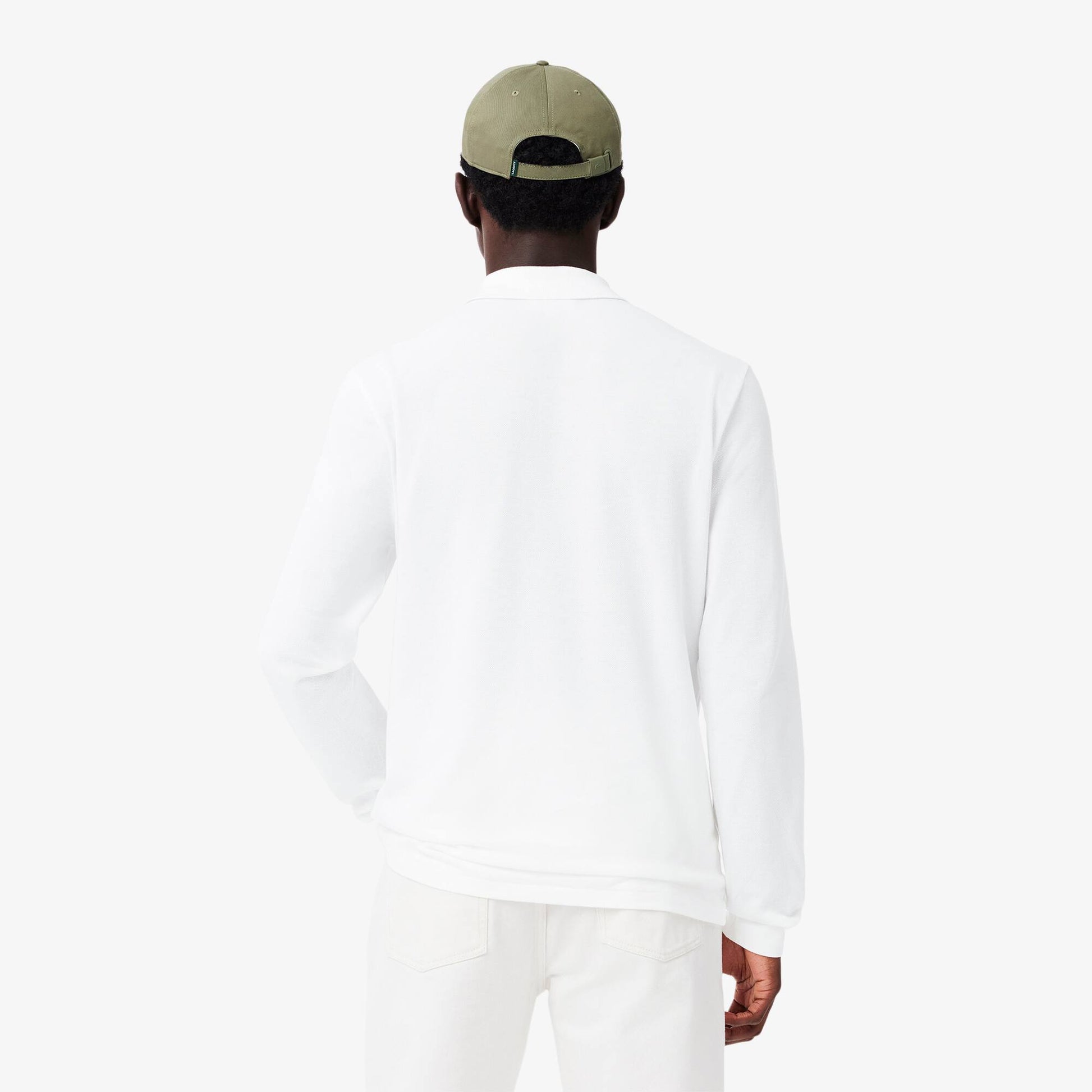 Classic Fit Long Sleeved L.12.12 Polo Shirt