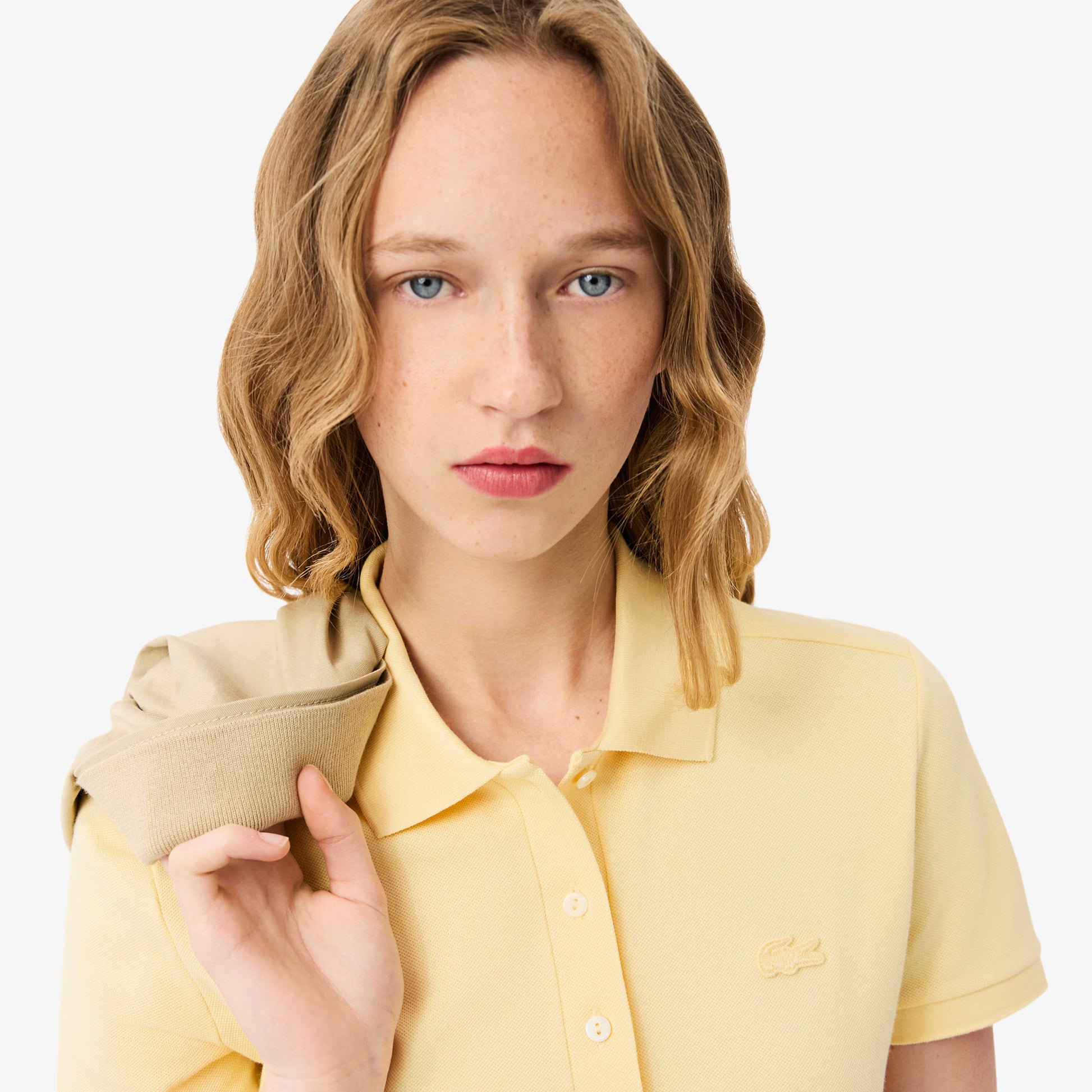 L.12.D Slim Fit Stretch Piqué Polo Shirt