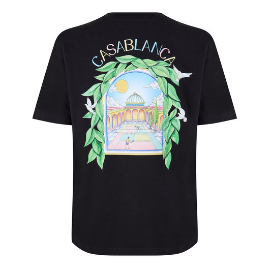 Men's Graphic Cotton L'Arche Tennis Club T-Shirt