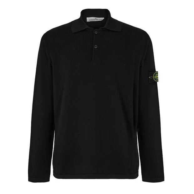 Mens Knit Polo Shirt