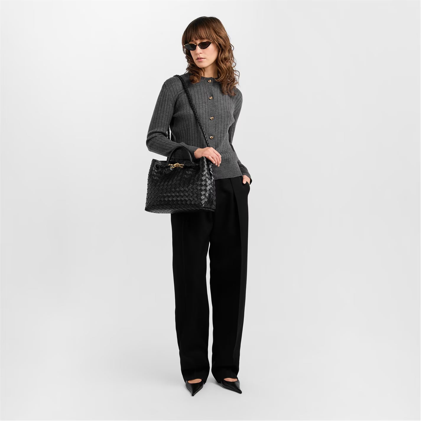 BOTTEGA VENETA Medium Andiamo Tote Bag
