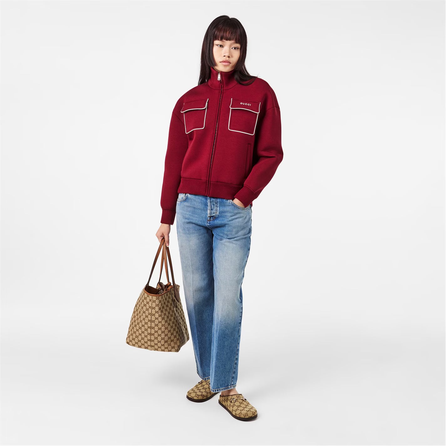 Women's Horsebit Padded Flat Mules