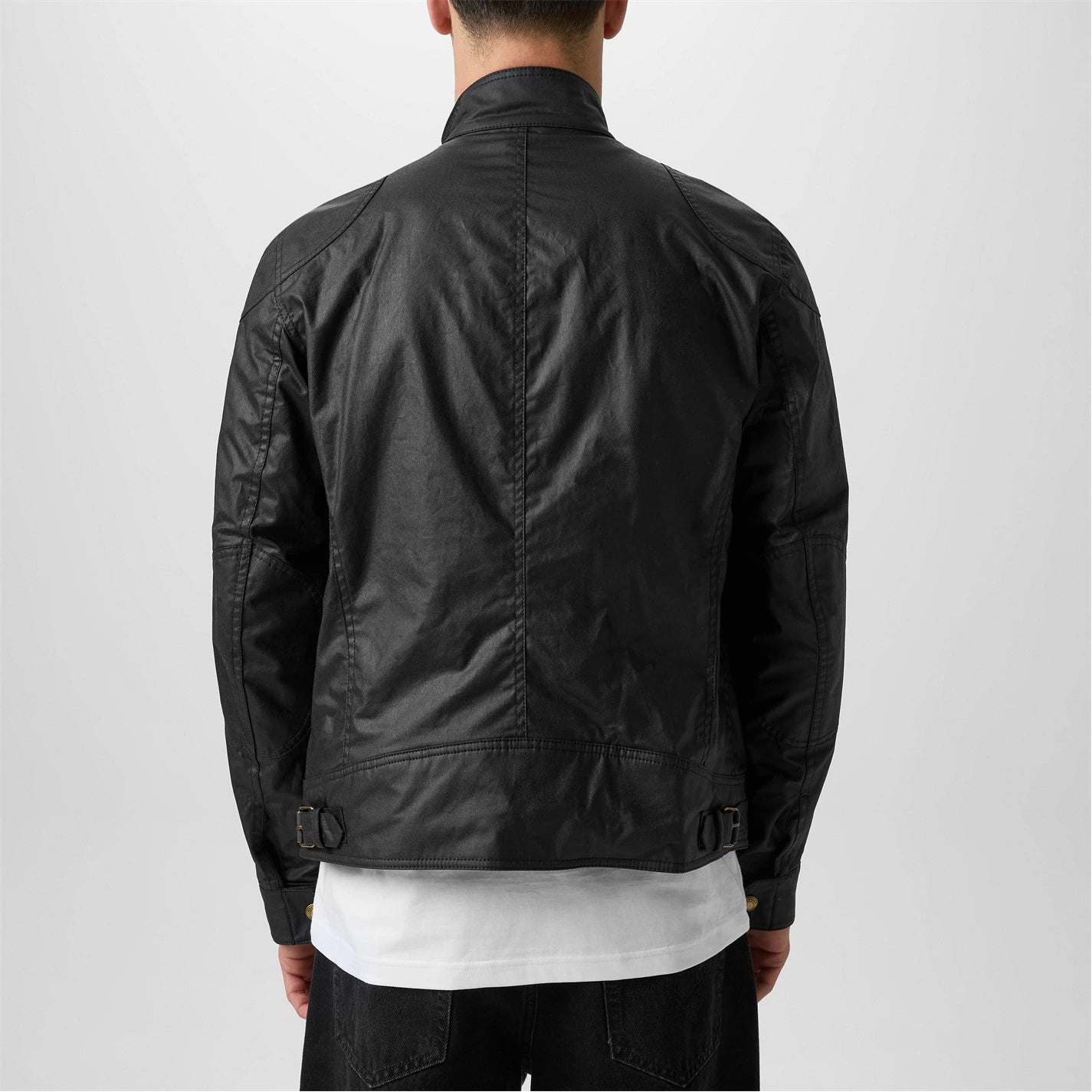 Men's Racemaster Waxed Cotton Long Sleeve Funnel Neck Wax Jacket