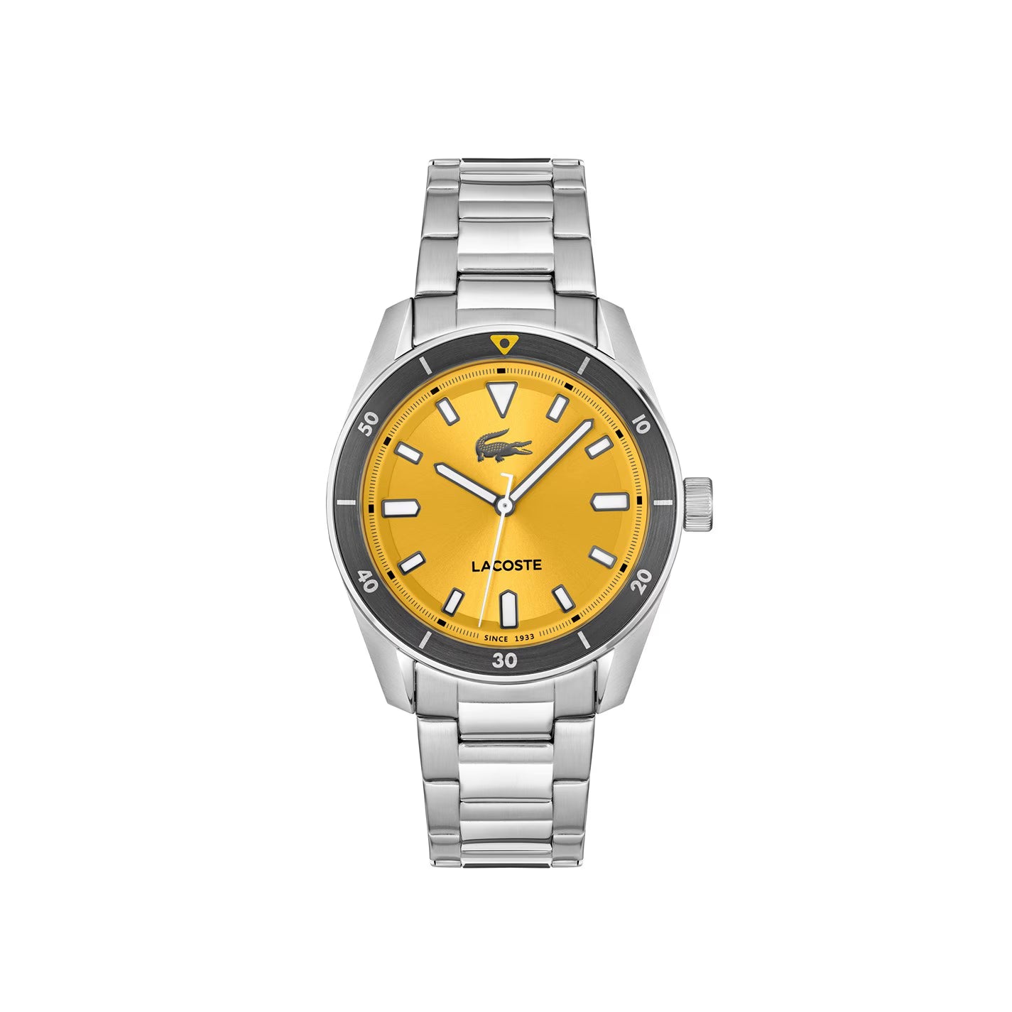 Lacoste Watches Mens Boston 39mm 3 Hands Watch