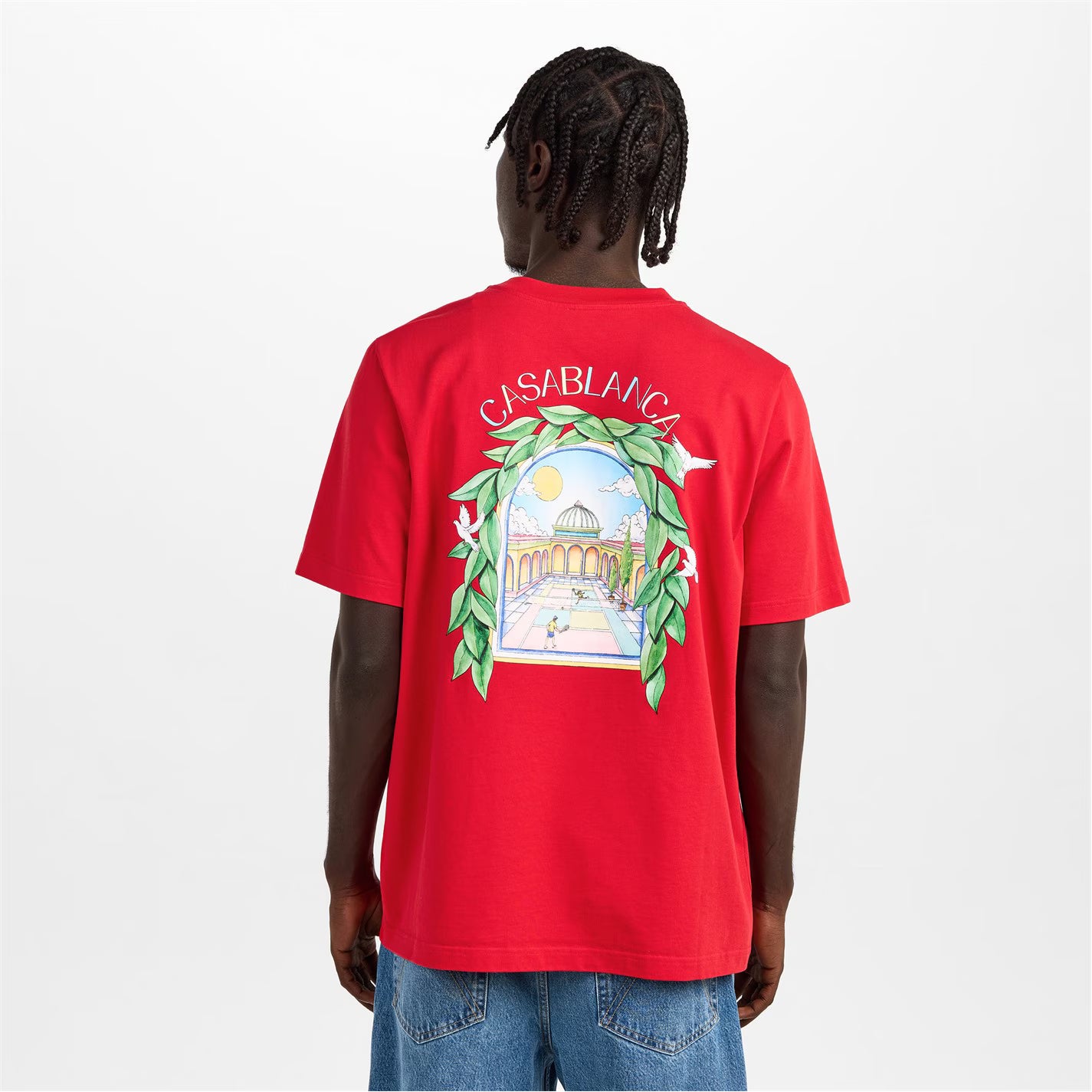 Men's Graphic Cotton L'Arche Tennis Club T-Shirt