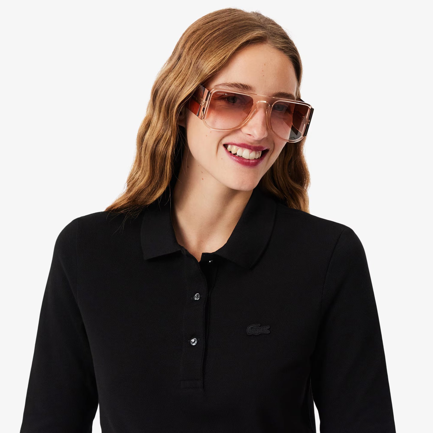 Slim Fit L.12.D Three Quarter Sleeve Polo Shirt