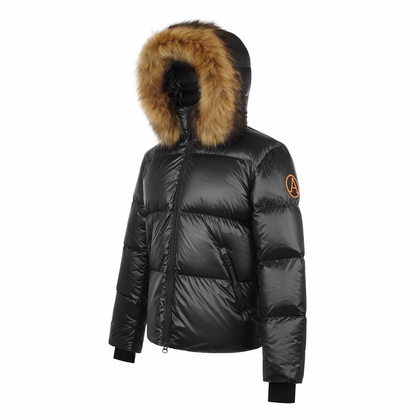 ARCTIC ARMY Men's Puffer OG Hooded Long Sleeve Short Puffer Jacket