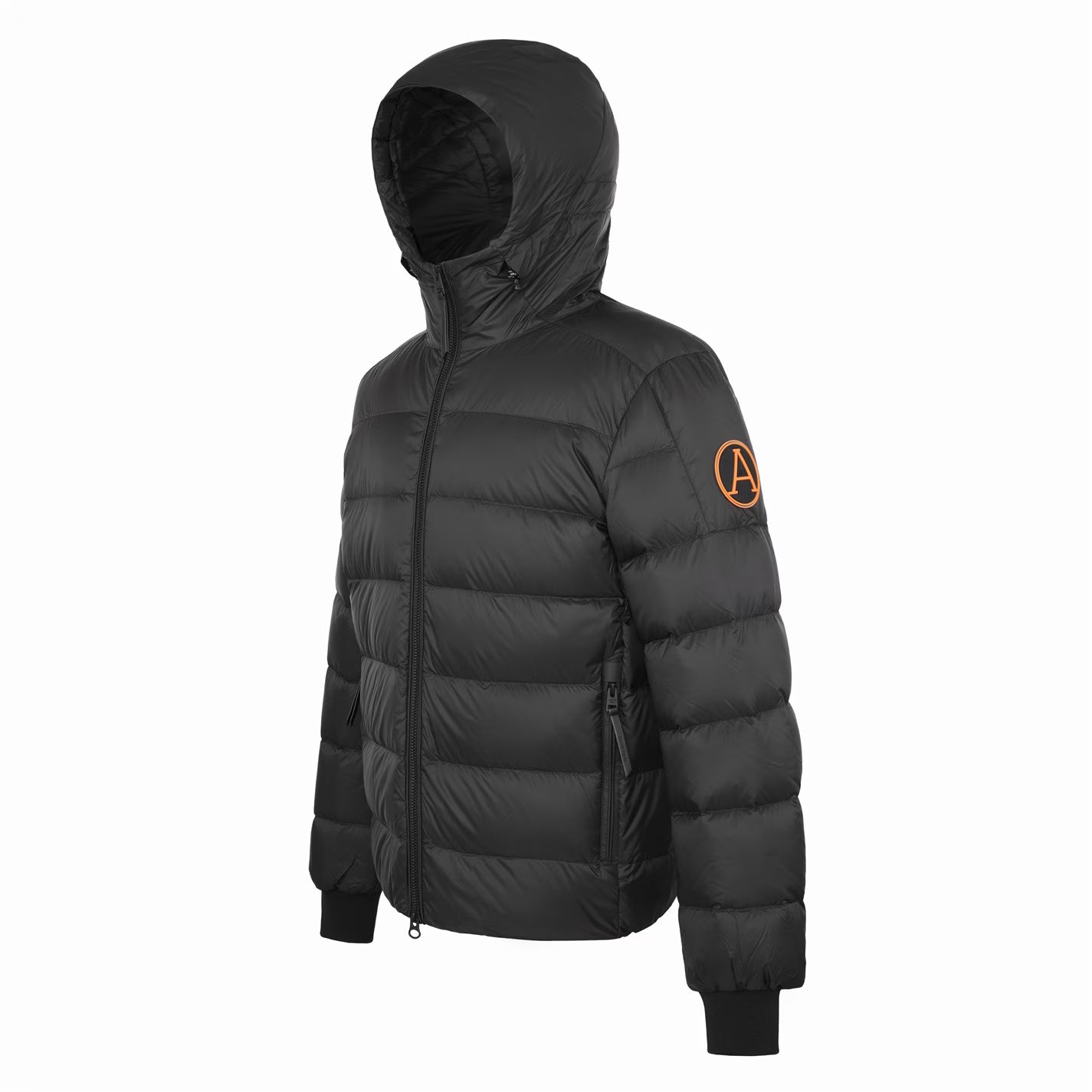 Men's Polar LW Puff Hooded Long Sleeve Short Puffer Jacket