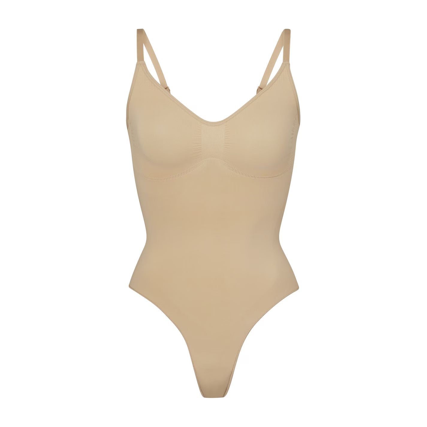 SKIMS Womens Seamless Sculpt Thong Bodysuit