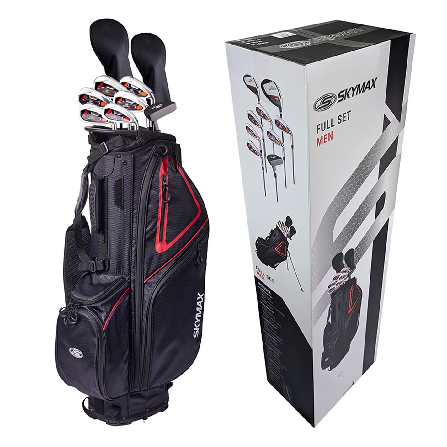 Skymax Men’s Steel Golf Club Package Set