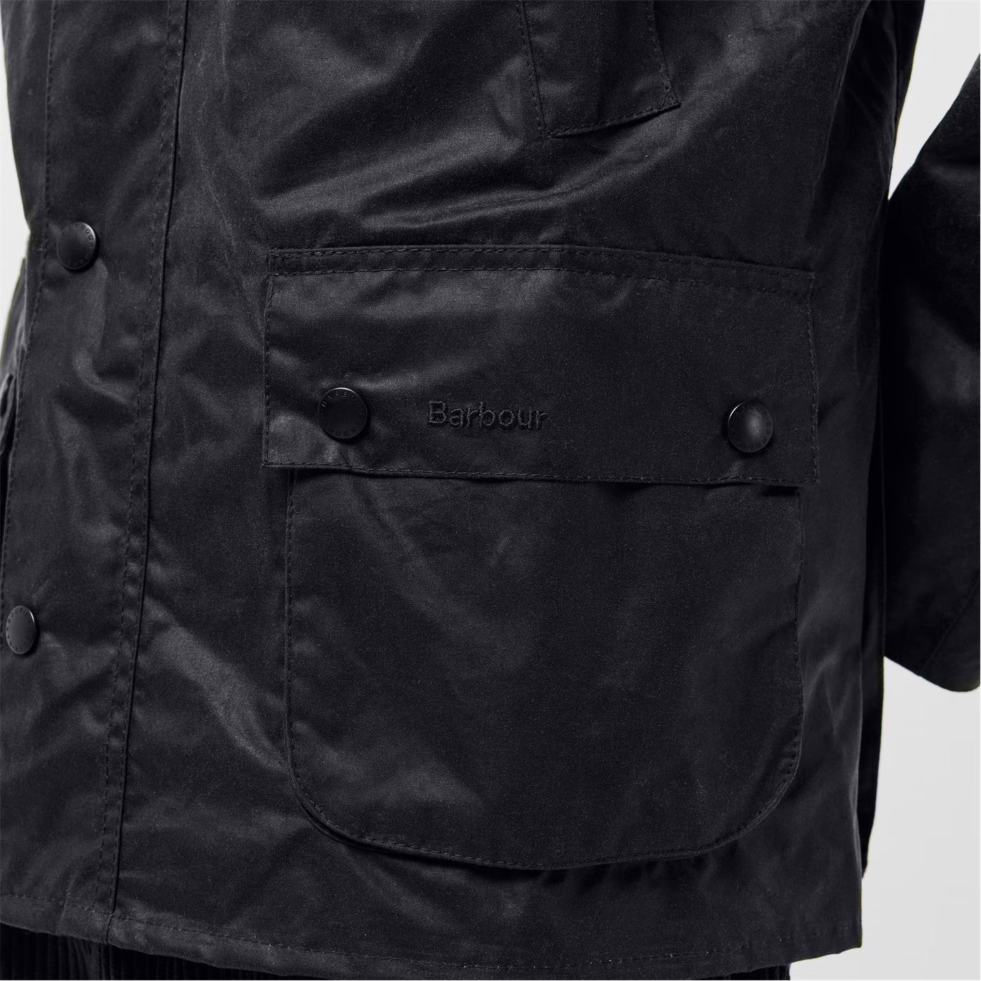 Barbour Mens Ashby Water Resistant Windproof Long Sleeve Wax Jacket