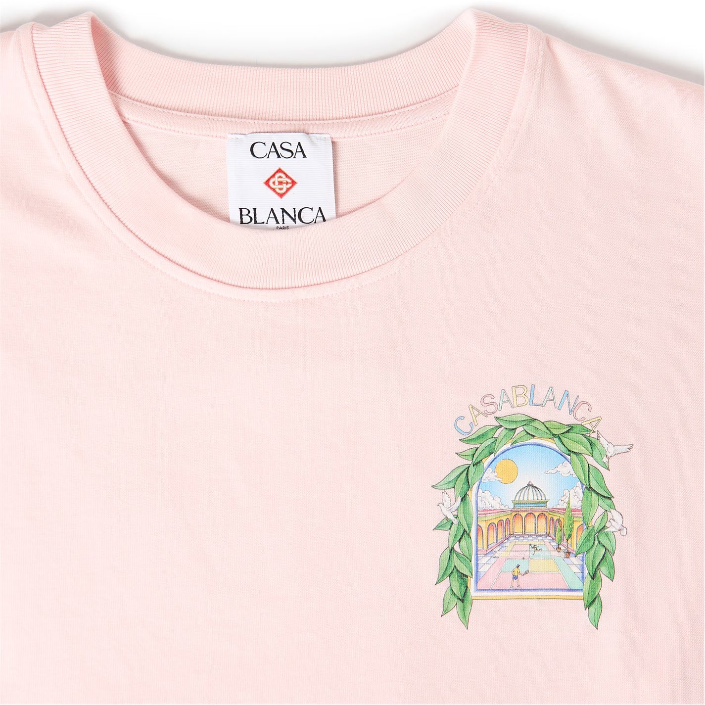Men's Graphic Cotton L'Arche Tennis Club T-Shirt