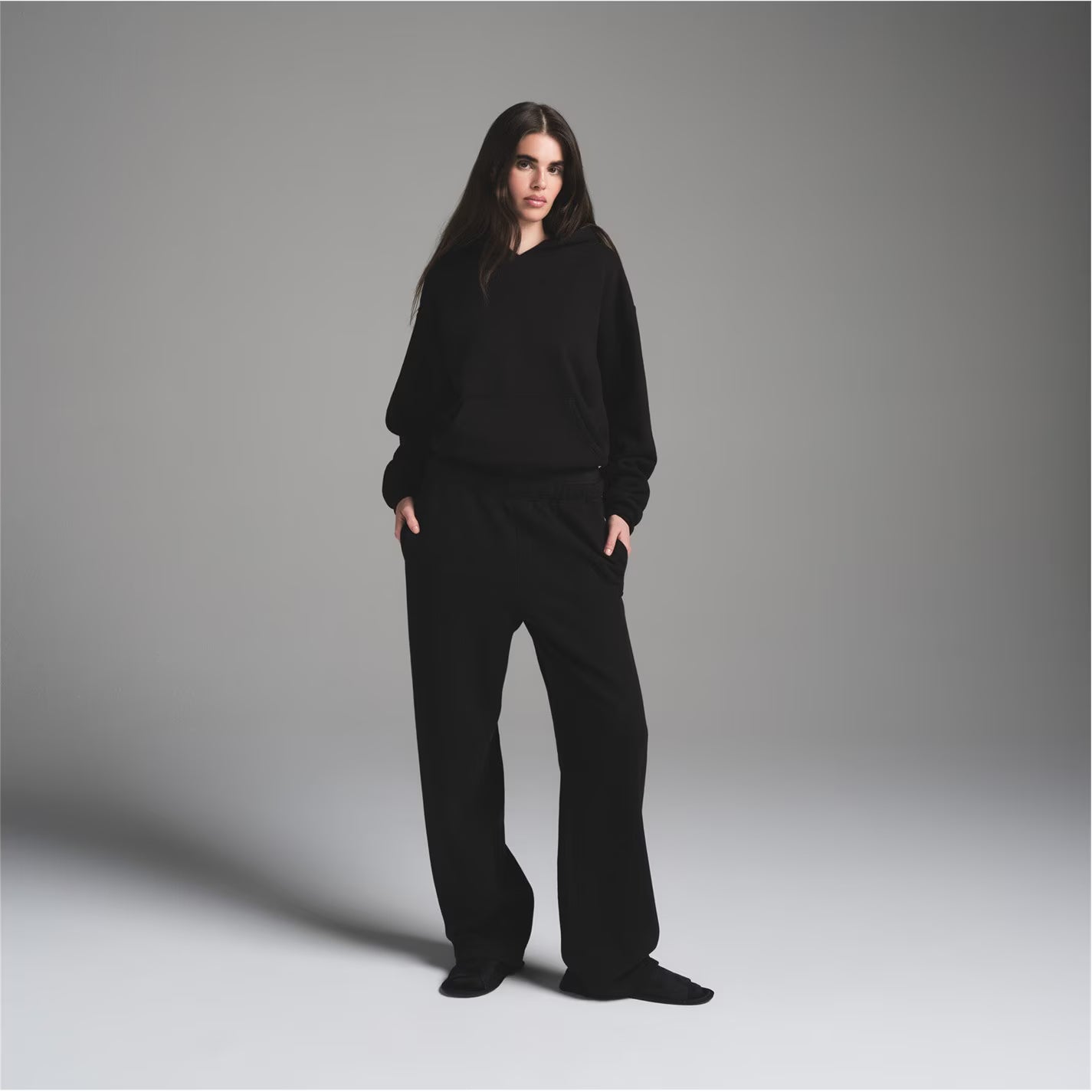 Womens Cotton Fleece Classic Pullover Hoodie