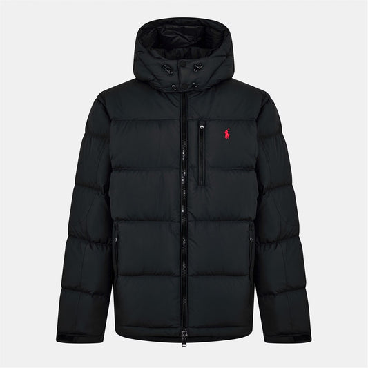 Men's El Cap Water Resistant Duck Down Detachable Hood Short Puffer Jacket