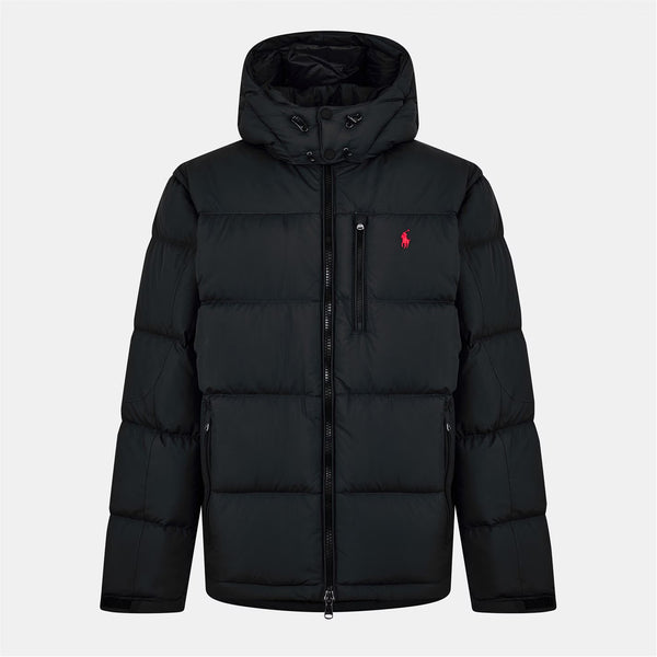 Men's El Cap Water Resistant Duck Down Detachable Hood Short Puffer Jacket