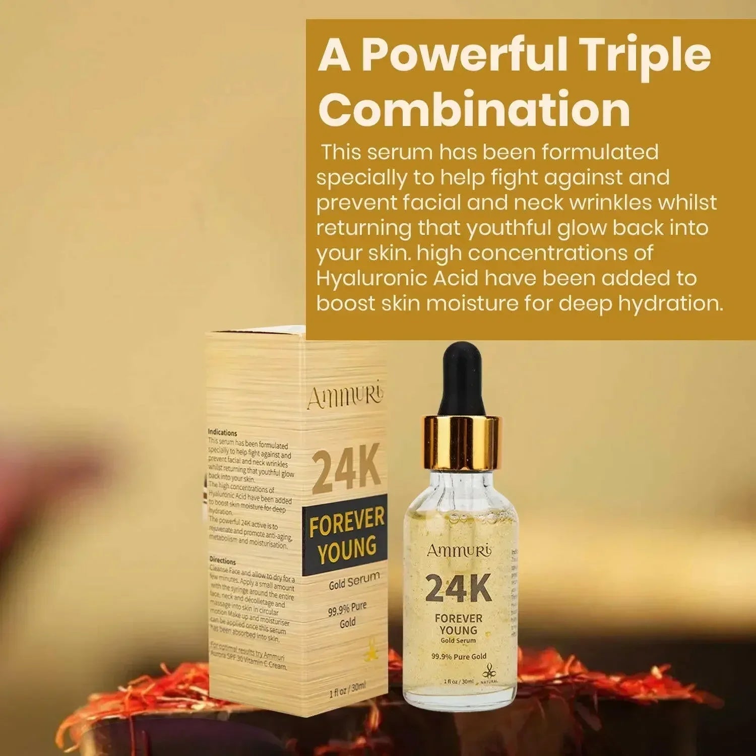 Annuri Hyaluronic Acid 24k Gold Face Serum - Interactive Group