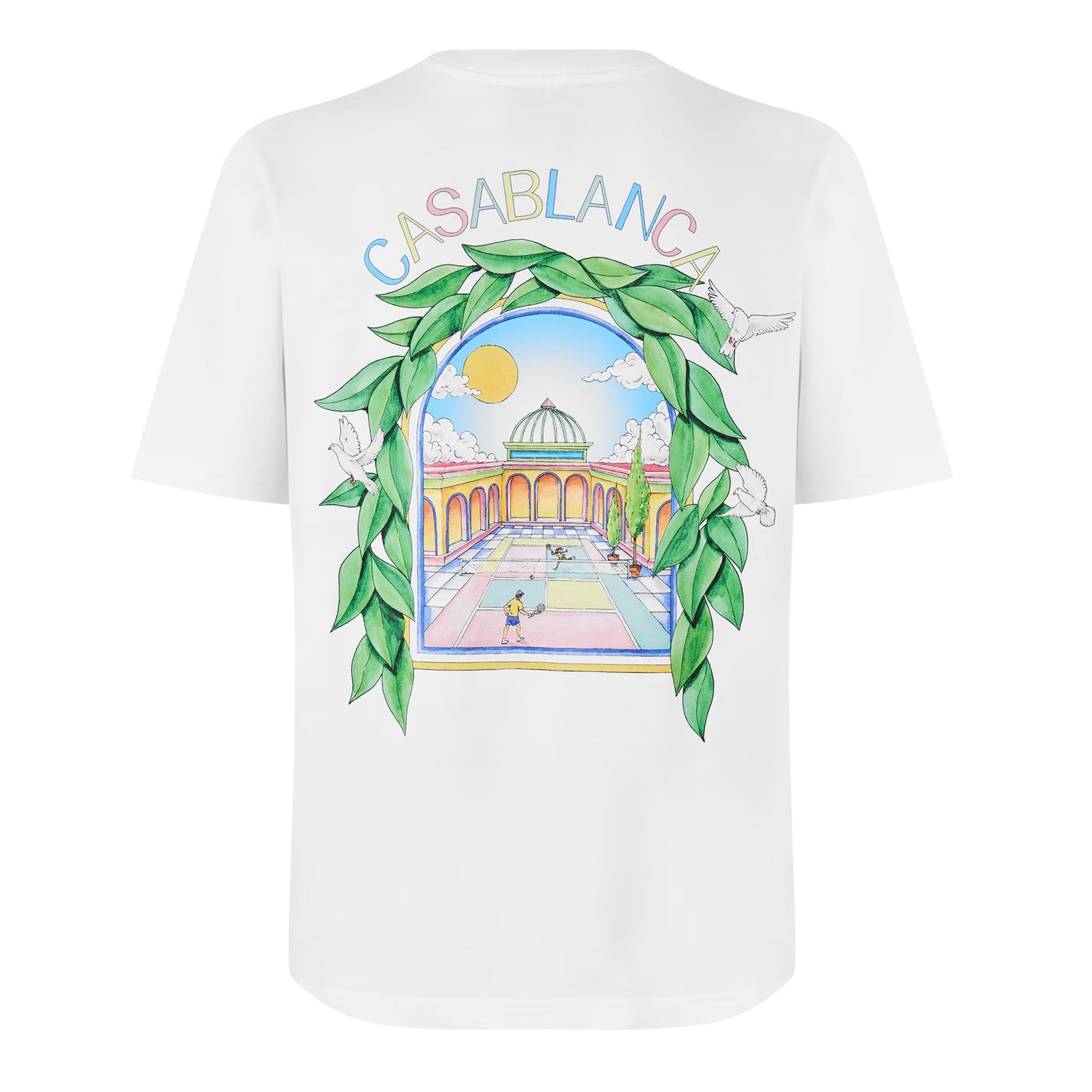 Men's Graphic Cotton L'Arche Tennis Club T-Shirt