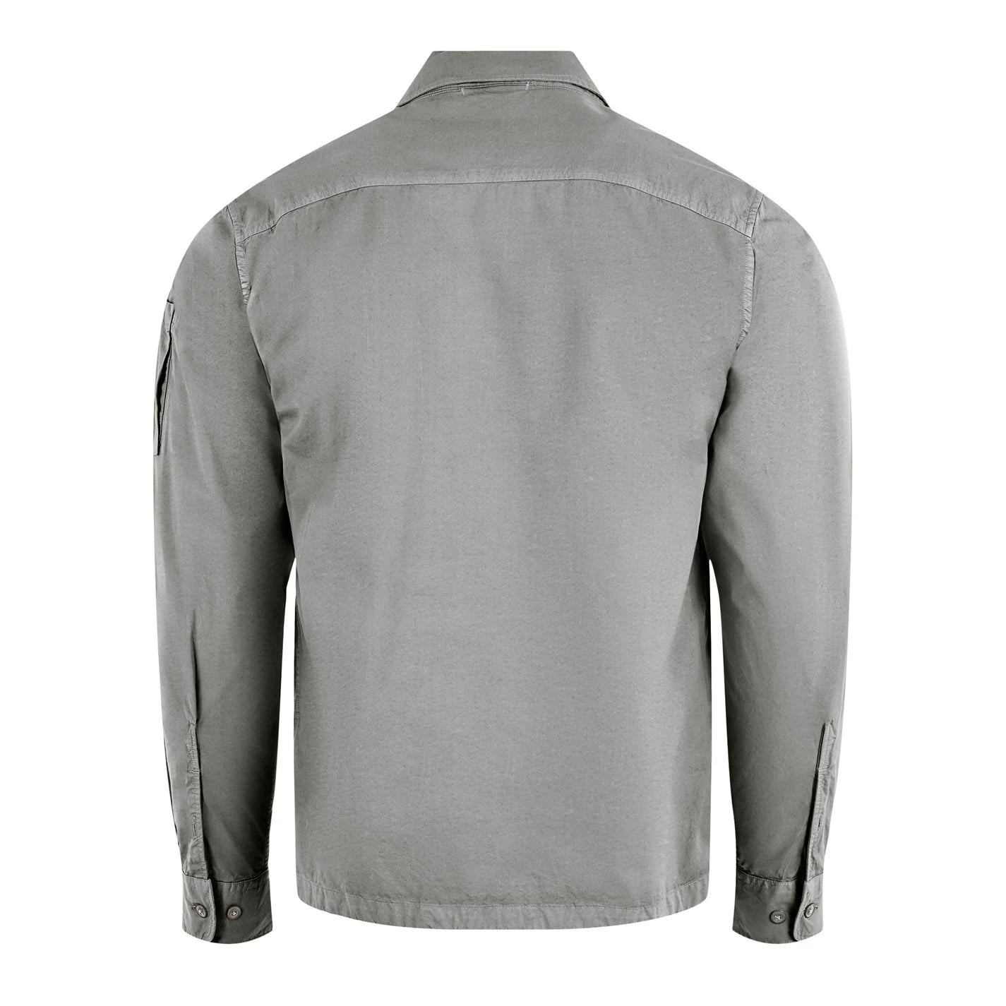 Men's Gabardine Lens Cotton Long Sleeve Overshirt