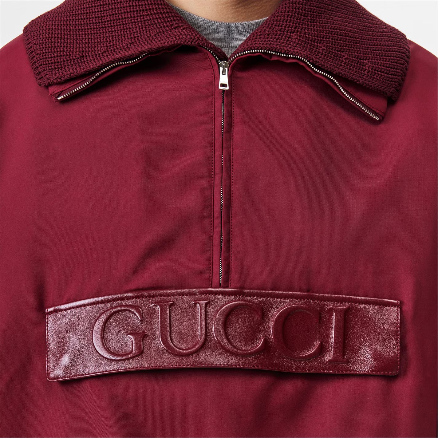 Women's Techno Garbardine Caban Point Collar Long Sleeve Mid-Length Oversized Fit Rain Anorak