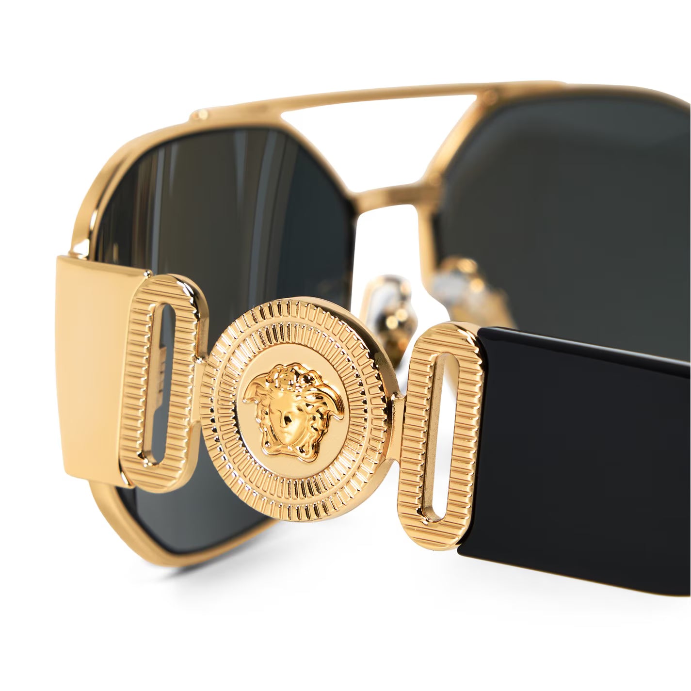 VERSACE Men's 0VE2287 Oval Sunglasses