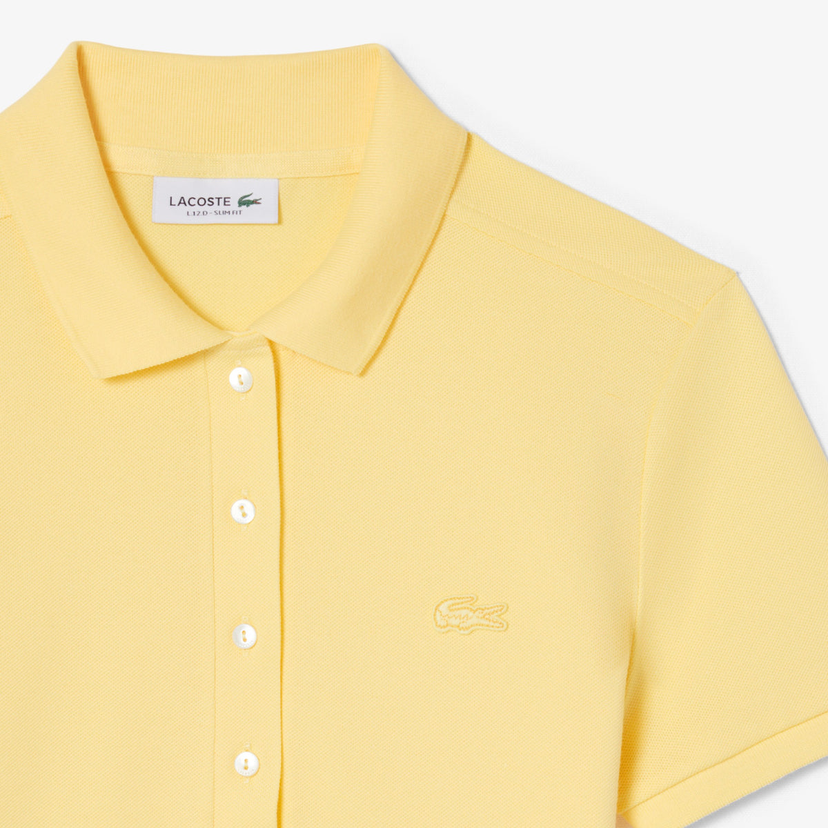 L.12.D Slim Fit Stretch Piqué Polo Shirt