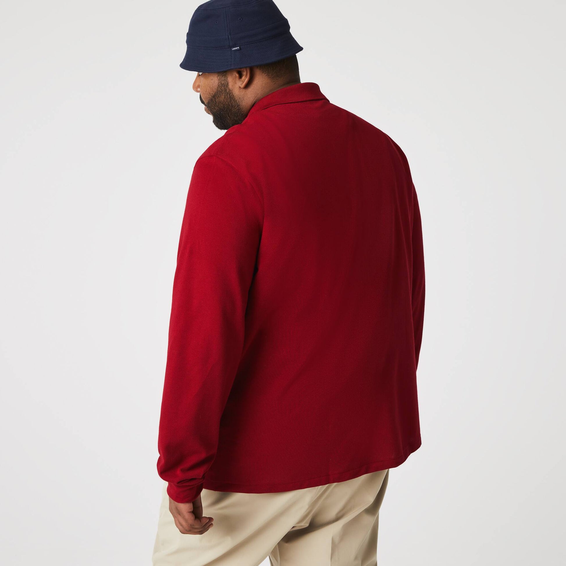 Classic Fit Long Sleeved L.12.12 Polo Shirt