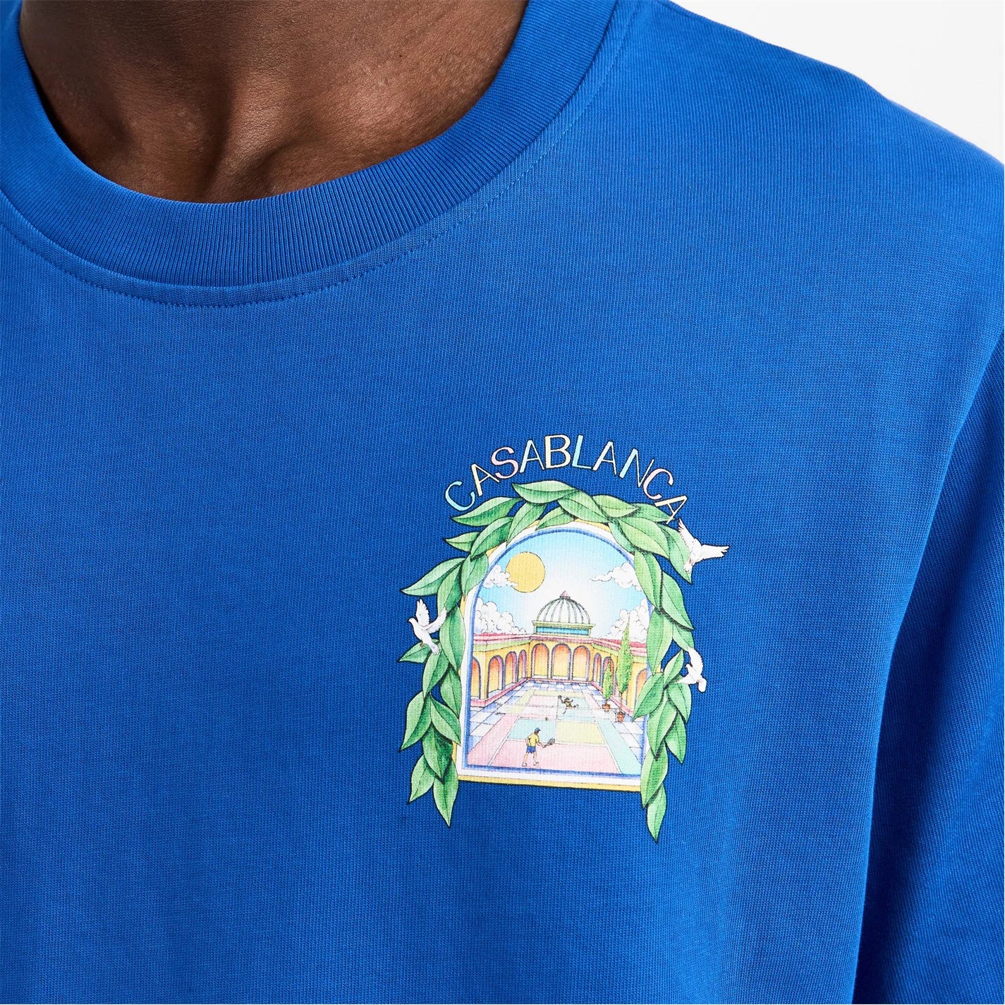 Men's Graphic Cotton L'Arche Tennis Club T-Shirt