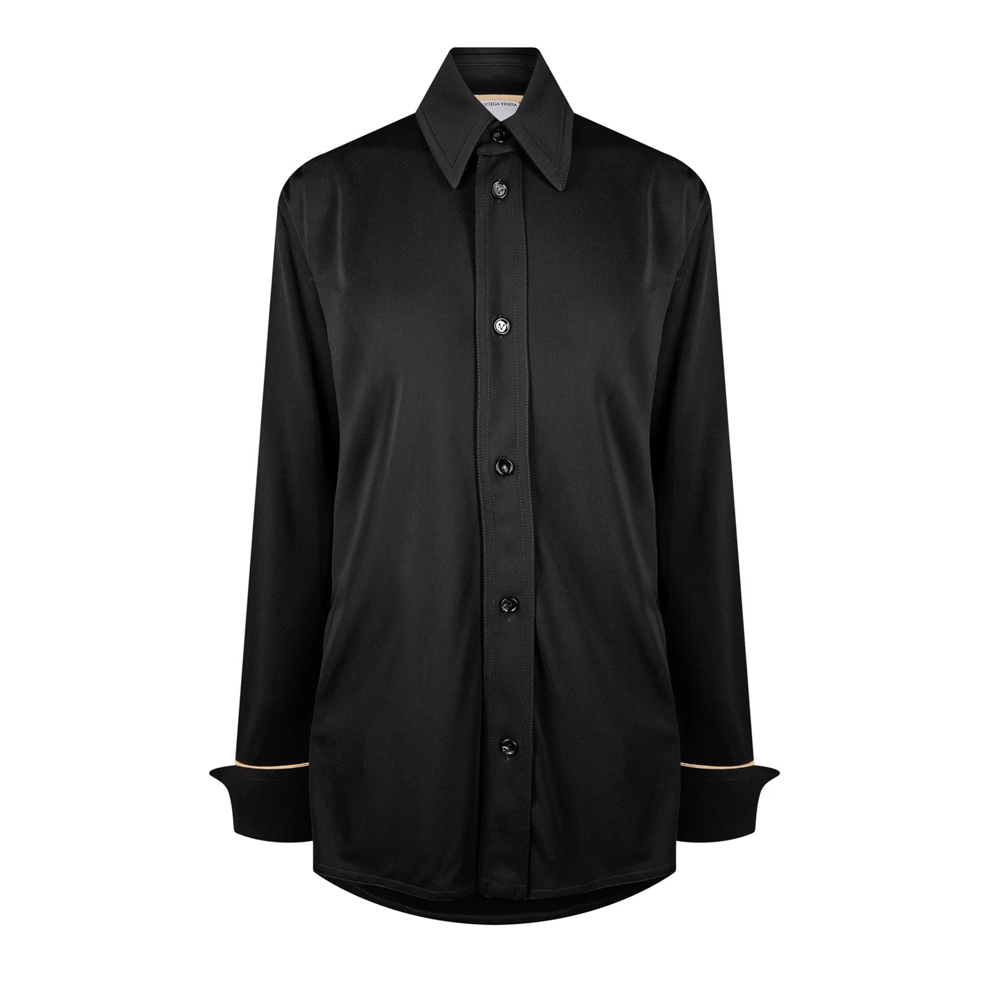 Matt Fluid Viscose Jersey Shirt