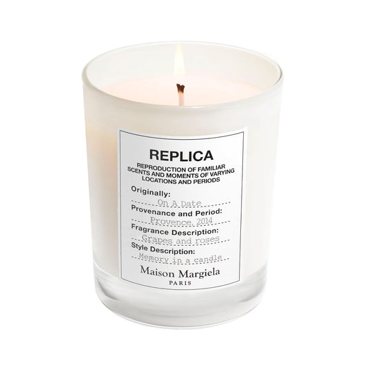 Replica On A Date Candle