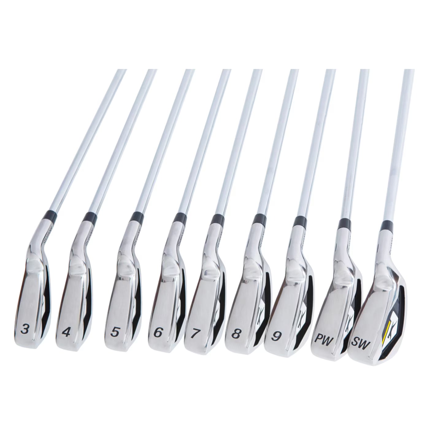 Slazenger VS Golf Club Set with Stand Bag (Graphite and Steel Shaft Combo) Mens
