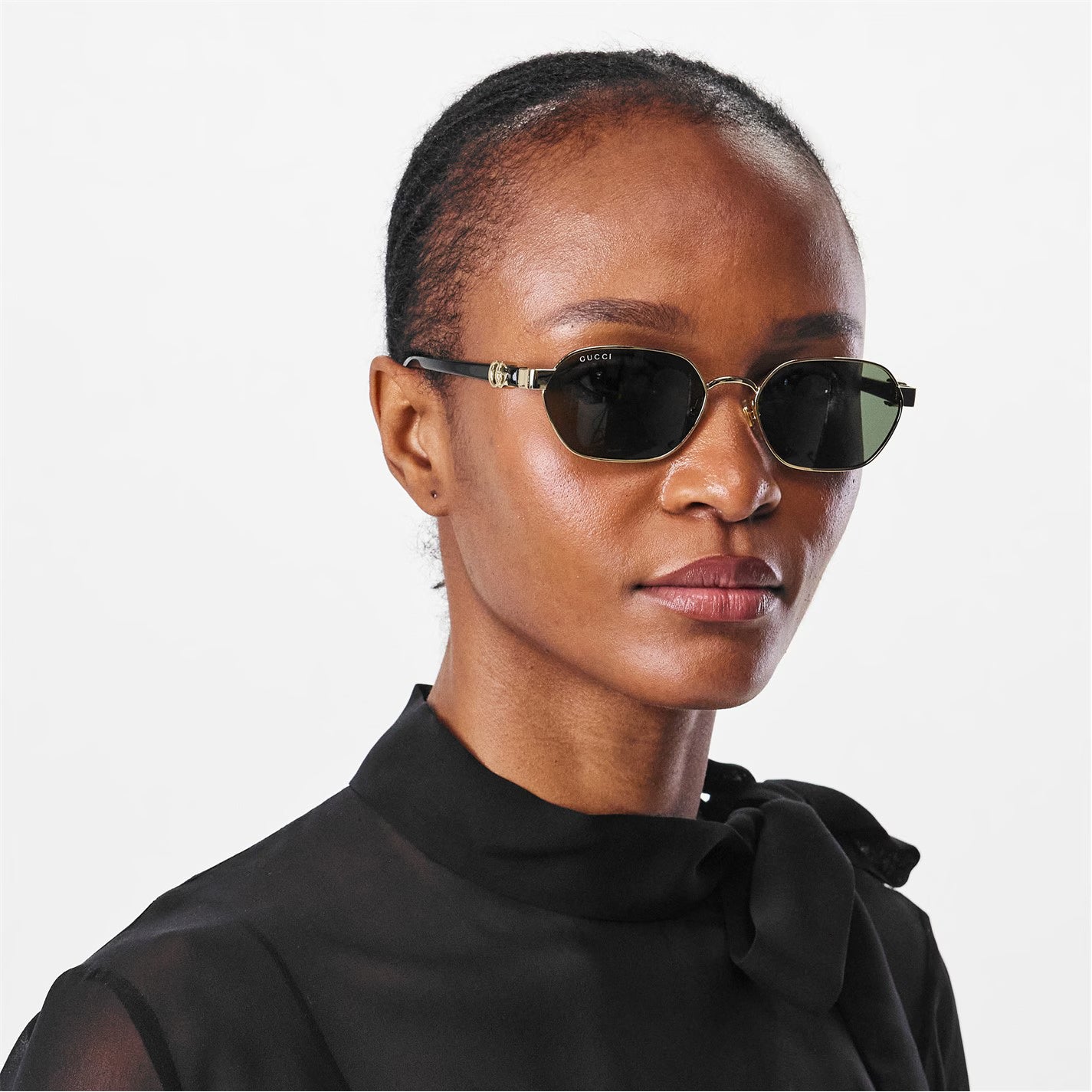 GUCCI Hexagon Sunglasses