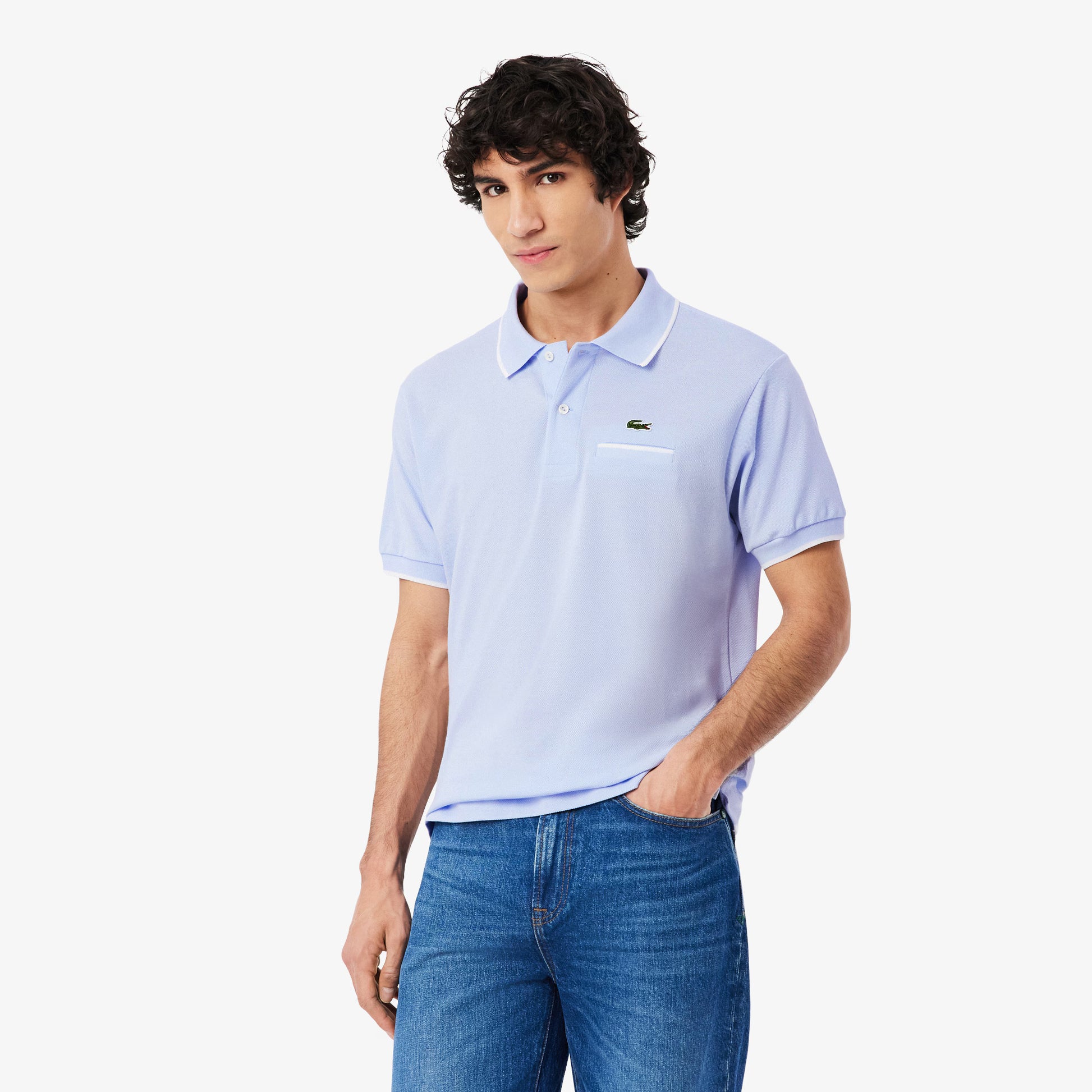 Classic Fit Pocket Accent L.12.12 Polo Shirt