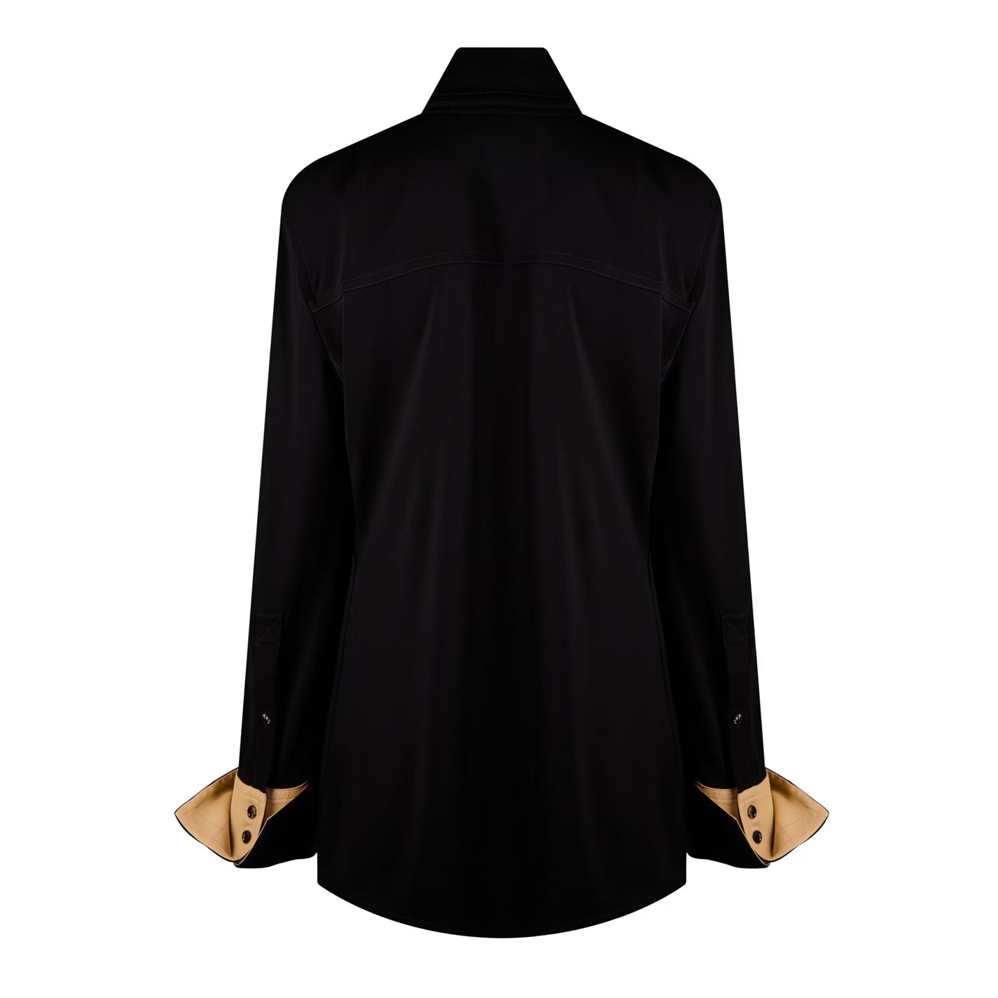 Matt Fluid Viscose Jersey Shirt