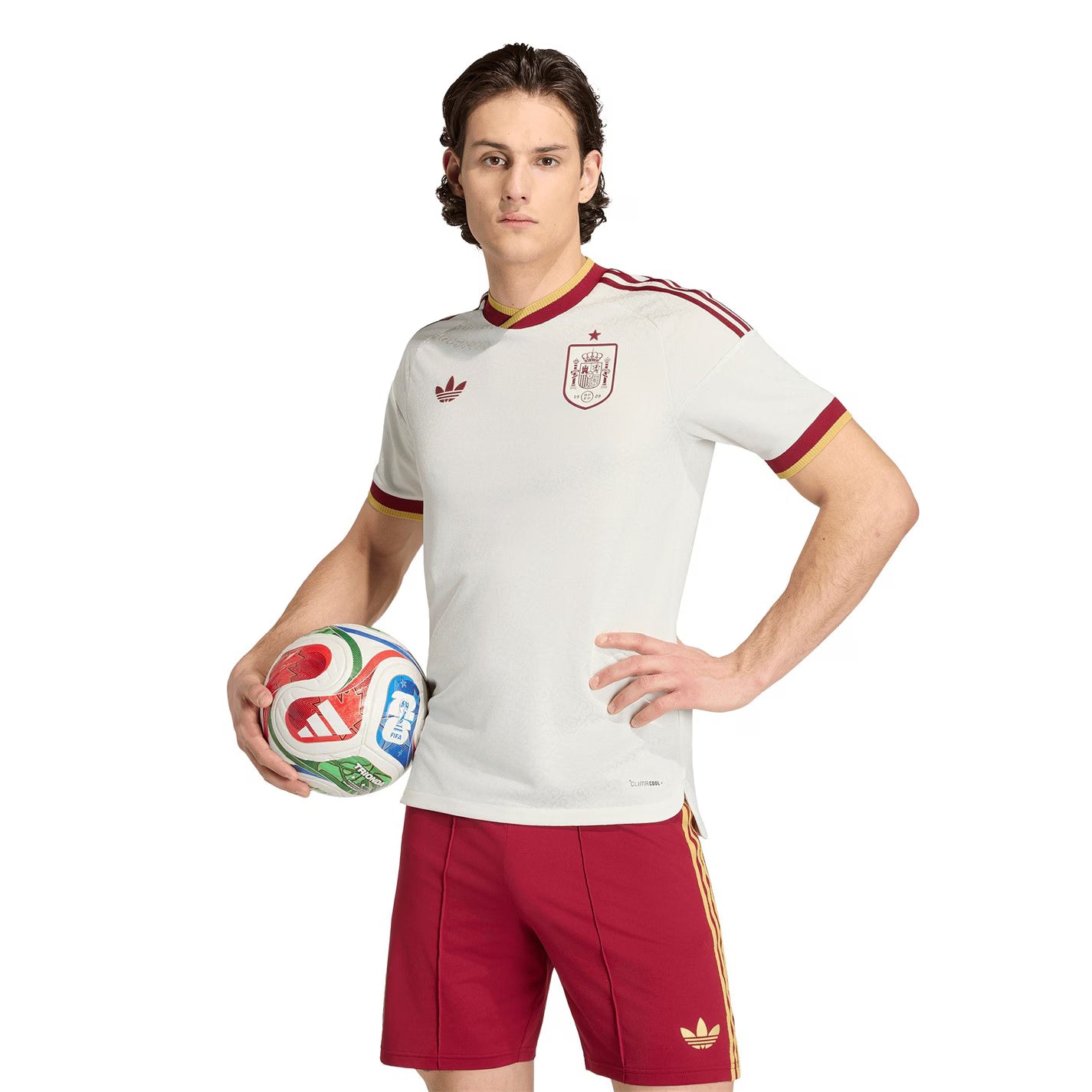 adidas Spain Authentic Away Shirt World Cup 2026 Adults