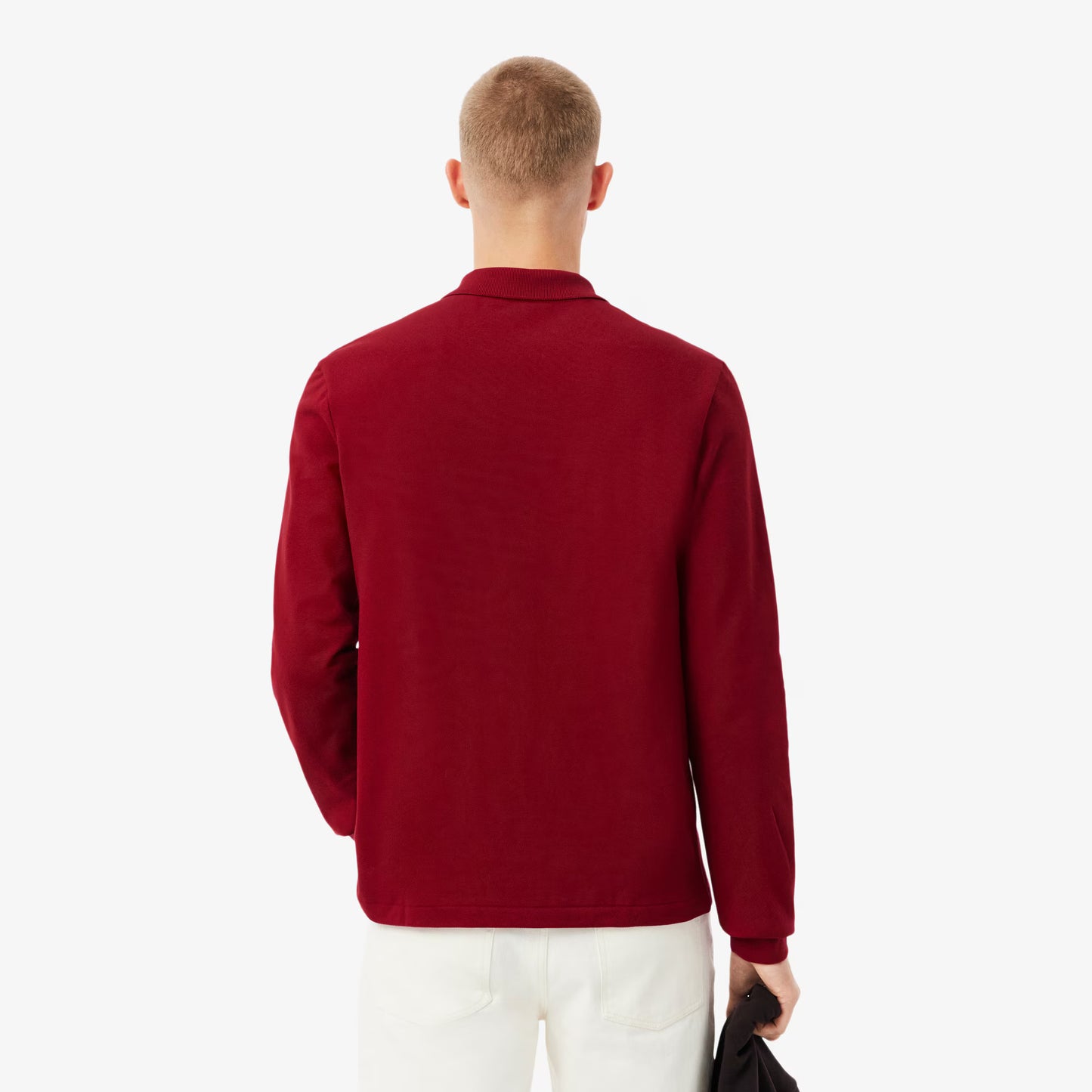 Classic Fit Long Sleeved L.12.12 Polo Shirt